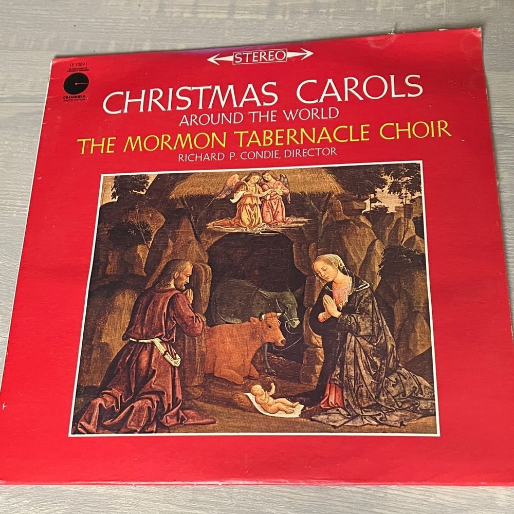 Christmas Carols Around the World, the Mormon Tabernacle Choir vinyl